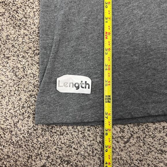 Torrid Women L Grunge 90s Punk Rocker Chic Minimalist Edgy Slashed T-Shirt Dress - Picture 9 of 9